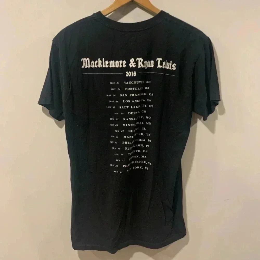 Macklemore and  Ryan Lewis 2016 Concert T-Shirt - Picture 2 of 7